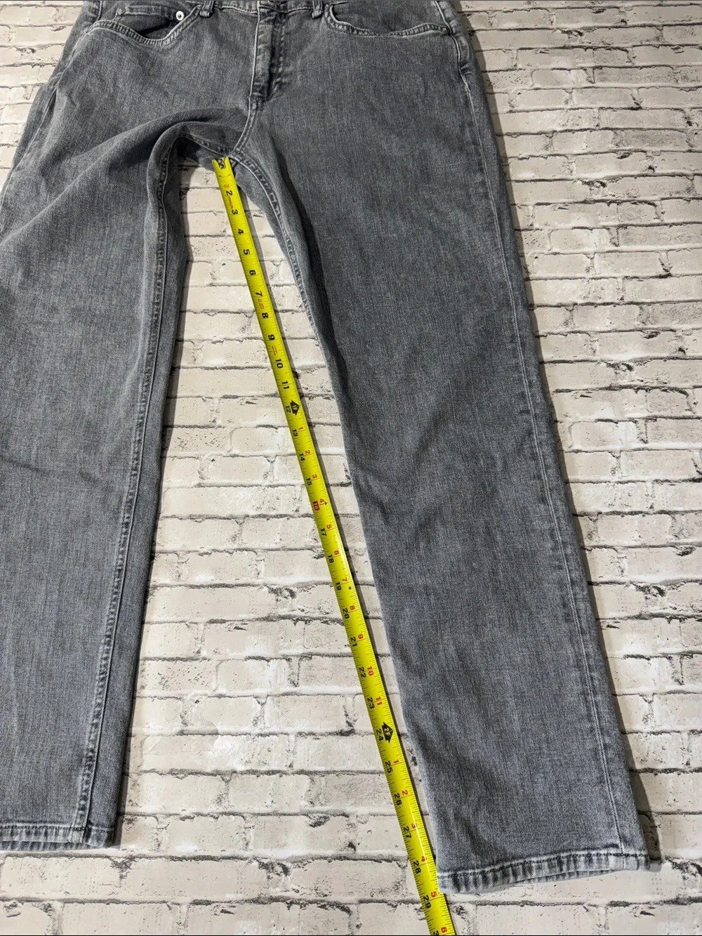 Rag & Bone womens 30 stone gray Dre low-rise slim boyfriend cotton denim jeans
